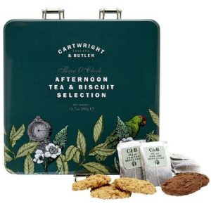 Cutie biscuiti asortati + ceai englezesc - Three O'Clock Selection | Cartwright & Butler