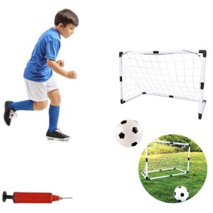 Set poarta cu plasa pentru fotbal