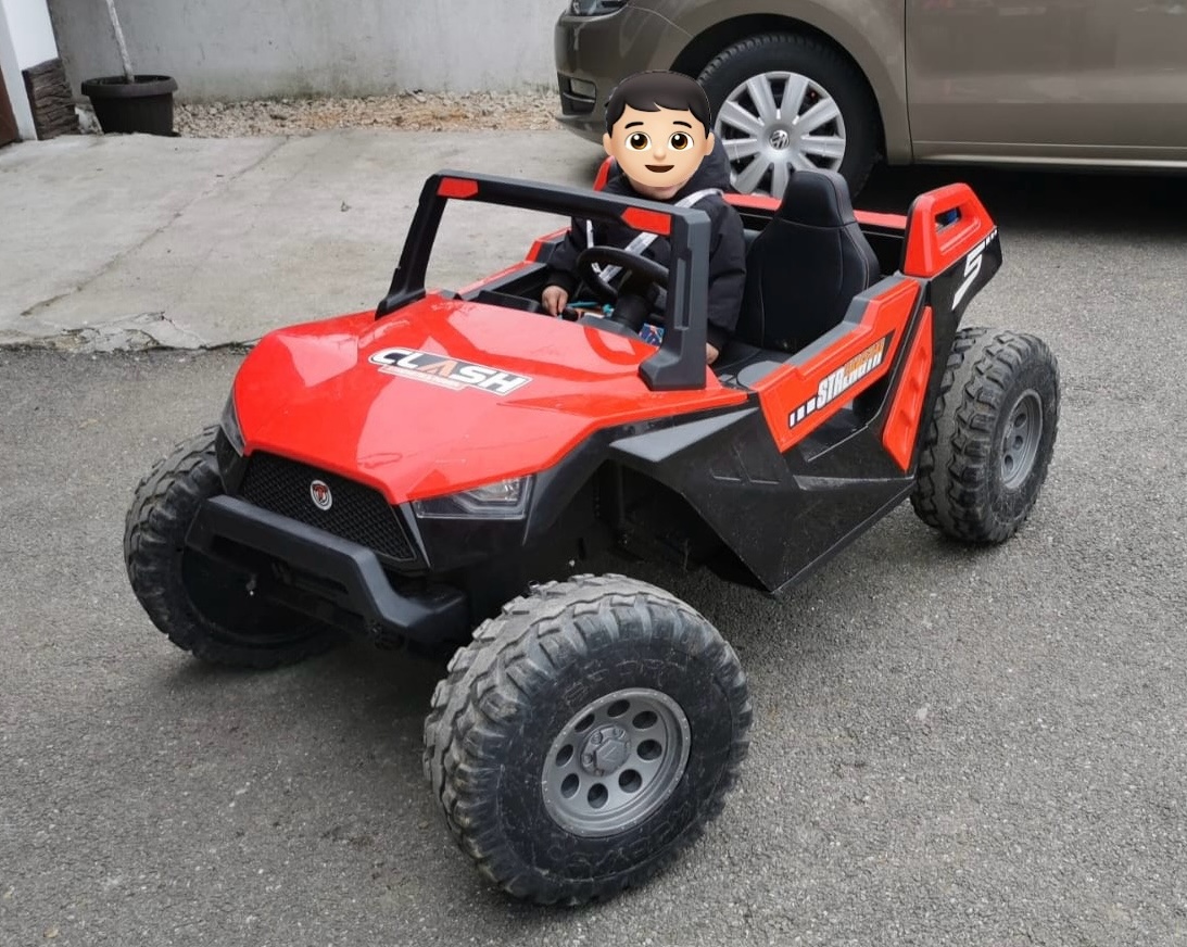 Masinuta electrica pentru copii Buggy XXL 400W cu 2 locuri