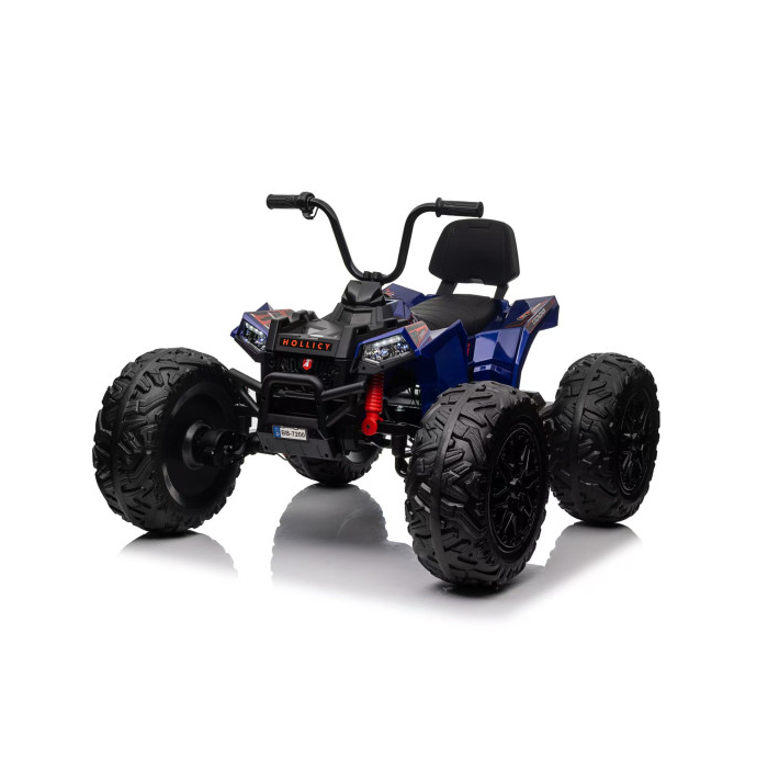 ATV electric pentru copii Monster Wheel 4x4 24V 350W (sx2129) Albastru - Autokids.ro