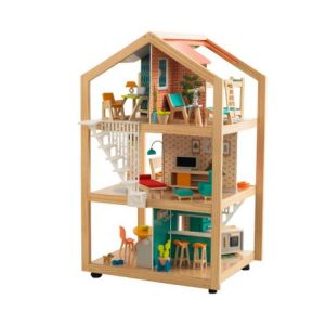 Casuta din lemn pentru papusi So Stylish Mansion