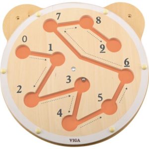 Decor educativ cu elemente pentru motricitate si matematica Labirintul numerelor