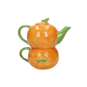 Ceainic cu ceasca 2in1