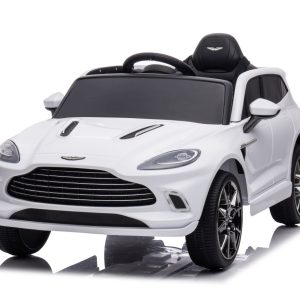 Masinuta electrica pentru copii Aston Martin DBX Lux 12V 100W 4x4 (S310) Alb - Autokids.ro