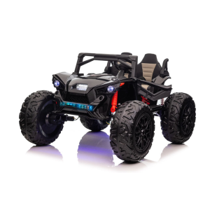 UTV electric pentru copii cu 2 locuri MONSTER TRUCK 4x4 24V 400W (SX2139) Negru - Autokids.ro
