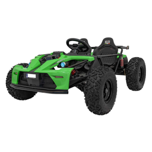 UTV electric pentru copii 8-15 ani cu 2 locuri 48V 800W Buggy GENERAL XXL cu viteza max 25km/h (2358) Verde - Autokids.ro
