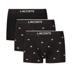 Set boxeri barbati - negru - bumbac - imprimeu grafic -