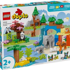 LEGO® DUPLO® - Familii de animale salbatice 3 in 1 (10446)
