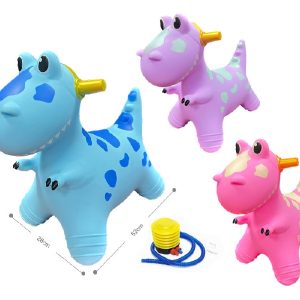 Jucarie gonflabila pentru copii Malplay Blue Dino