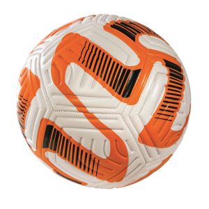 Minge de fotbal Rs Toys din piele ecologica model Orange diametru 23 cm