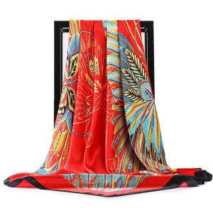 Esarfa eleganta din matase satinata