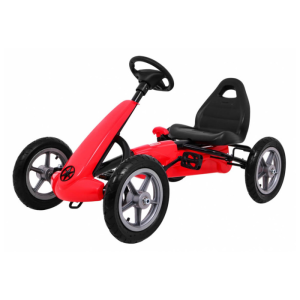 Kart cu pedale pentru copii STAR AIR (1904) Rosu - Autokids.ro