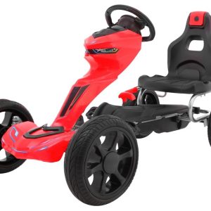 Kart cu pedale pentru copii Grand Ride (1502) Rosu - Autokids.ro