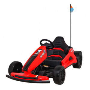 Kart electric pentru copii DRIFT KING 24 Volti (035) Rosu - Autokids.ro