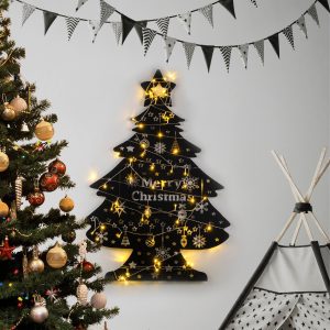 Decoratiune luminoasa de perete Christmas Tree