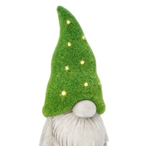 Decoratiune luminoasa de gradina cu incarcare solara LED Garden Gnome