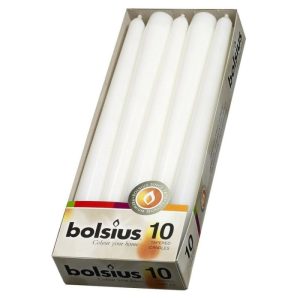 Lumanare Conica Bolsius Alba