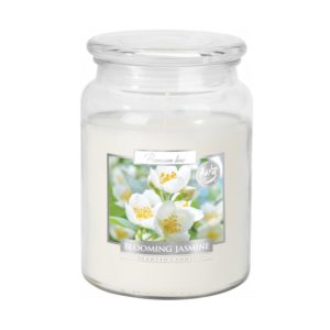 Lumanare Parfumata in Borcan cu Capac Iasomie Blooming Jasmine