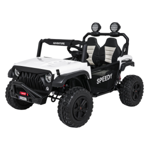 Masinuta electrica pentru copii SUV ALL TERRAIN 24V 800W 4x4 (3568) Alb - Autokids.ro
