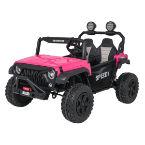 Masinuta electrica pentru copii SUV ALL TERRAIN 24V 800W 4x4 (3568) Roz - Autokids.ro