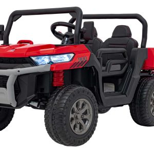 UTV eIectric pentru copii cu 2 locuri Farmer Truck SPEED XXL 900 24V 400W 4x4 (623B-24V) Rosu - Autokids.ro