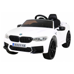 Masinuta electrica DRIFT pentru copii BMW M5 Competition LUX 24V 500W (2118-drift-lux) Alb - Autokids.ro