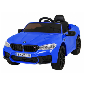 Masinuta electrica pentru copii BMW M5 F90 Lux 12V (2118) Albastru - Autokids.ro