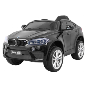 Masinuta electrica pentru copii BMW X6M (2199) Negru metalizat - Autokids.ro