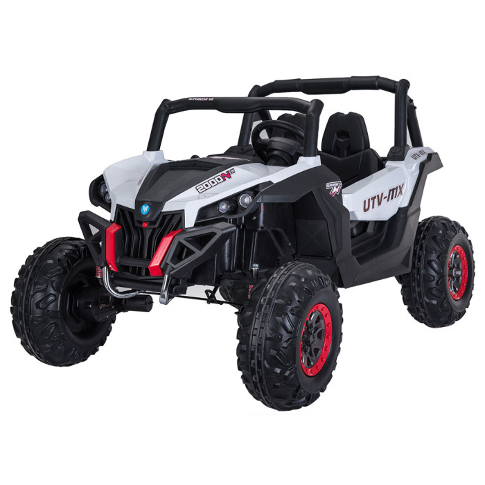 Masinuta electrica pentru copii UTV BUGGY POWER 180W 4x4 (XMX-603) Alb - Autokids.ro