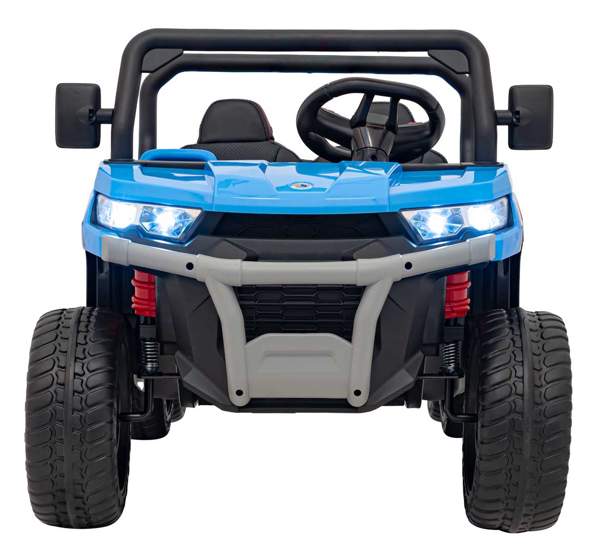 UTV eIectric pentru copii cu 2 locuri Farmer Truck XXL 900 12V 200W 4x4 (623B) Abastru - Autokids.ro - imagine 2