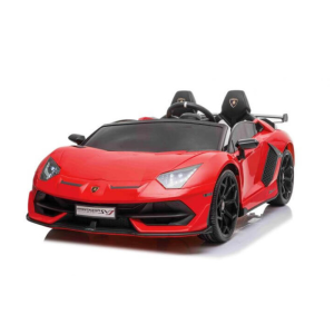 Masinuta electrica pentru copii Lamborghini Aventador SVJ Roadster 24V Drift cu 2 locuri (2028-drift) Rosu - Autokids.ro