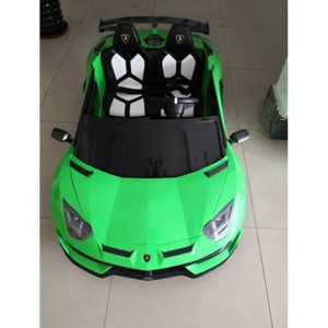 Masinuta electrica drift Lamborghini Aventador 24V 500W Drift cu 2 locuri viteza max 13km/h (2028-drift) Verde - Autokids.ro