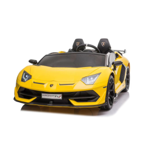Masinuta electrica pentru copii Lamborghini Aventador SVJ Roadster 24V Drift cu 2 locuri (2028-drift) Galben - Autokids.ro