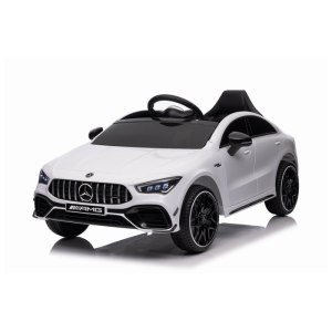 Masinuta electrica copii Mercedes-AMG CLA45 12V 90W Alb