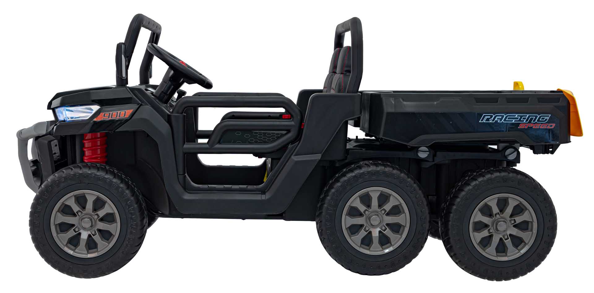 Reducere 4% - UTV eIectric pentru copii cu 2 locuri Farmer Truck XXL 900 12V 200W 4x4 (623B) Negru - Autokids.ro - imagine 2