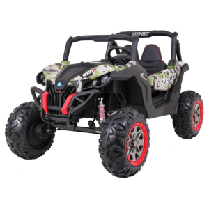 Masinuta electrica pentru copii UTV BUGGY POWER 180W 4x4 (ХМХ-603) Military - Autokids.ro