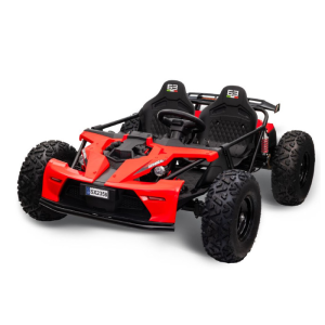 UTV electric pentru copii 8-15 ani cu 2 locuri 48V 800W Buggy GENERAL XXL cu viteza max 25km/h (2358) Rosu - Autokids.ro