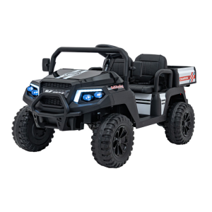 Masinuta electrica pentru copii UTV Champion cu 2 locuri si basculanta 24V 400W (650D) Negru - Autokids.ro