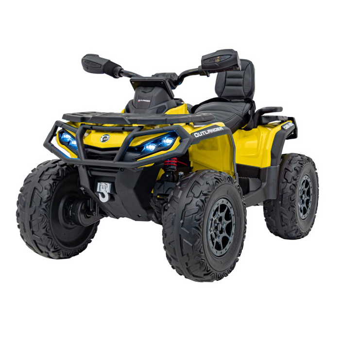 ATV electric pentru copii Can-Am Outlander cu 2 locuri 24V 4x4 800W