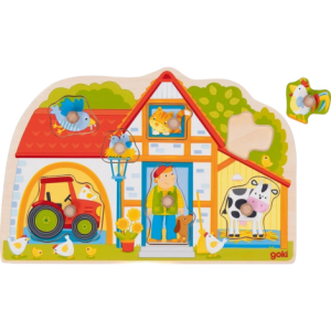 Puzzle cu piese mari
