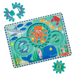 Puzzle educativ din lemn