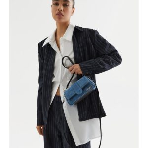 Geanta dama 304817137 - Textil - Albastru