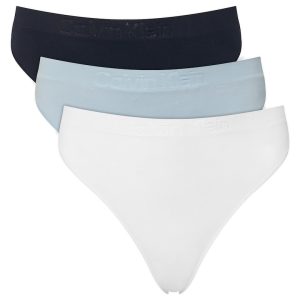Set de chiloti tanga uni - 3 perechi