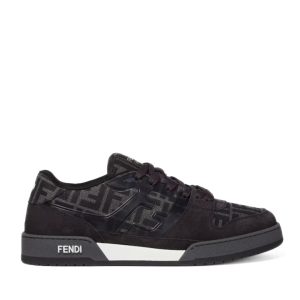 Sneakers barbati - Match Trainers Black FF - Negru
