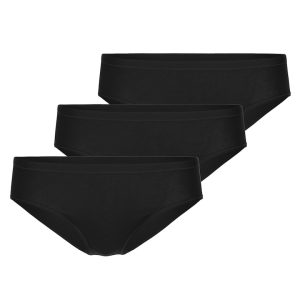 Set de chiloti Natural Comfort - 3 perechi - Negru