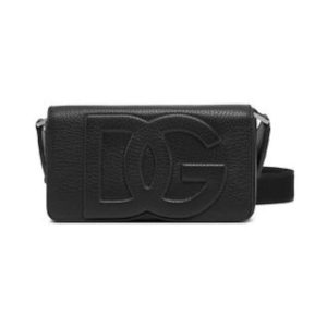 Genta barbati -  Saszetka BP3309 A8034 - neagra - din piele naturala - universala