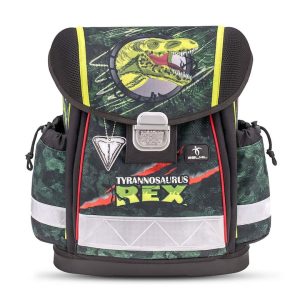 Rucsac ergonomic cu buzunare cu snur -19L - Verde/Gri