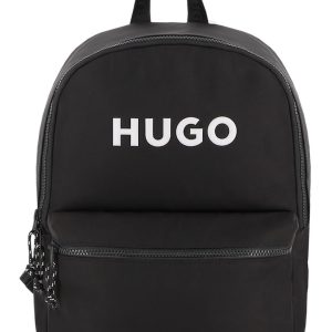 Rucsac cu logo - Alb/Negru