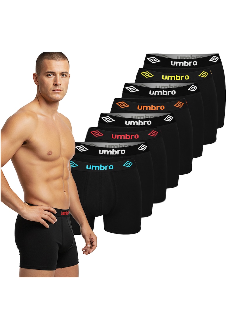 Set 8 Boxeri Barbati - Model BM567 - Bumbac - Multicolor