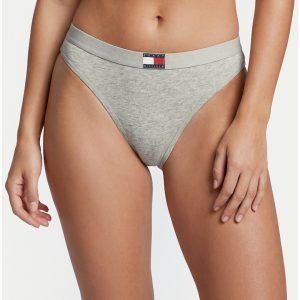 Set de 5 chiloti tanga cu banda logo -
